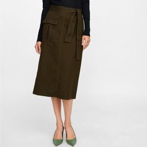 NWT! Size S. Zara A-line Midi skirt